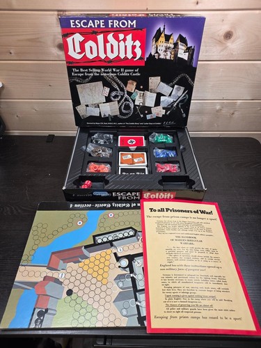 Escape from colditz board game - from,