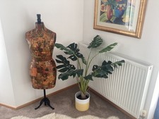 Vintage Decoupage Mannequin on