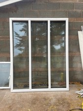 STUNNING WHITE UPVC DOUBLE GLAZED TRIPLE SEALED UNIT PANEL EXTRA LARGE