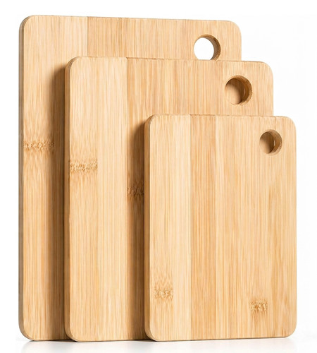3pc bamboo chopping - bamboo, board