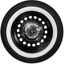 4X 13" WHITE WALL TYRE TRIMS