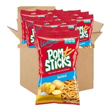 14x Pomsticks Salted Flavour Real Potato Sticks 85g