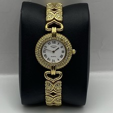 24mm Rotary 7 Jewels Ronda Blue Crown Quartz Watch Untested Parts / Repair