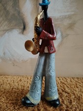 Retro jazz band - retro, figurine