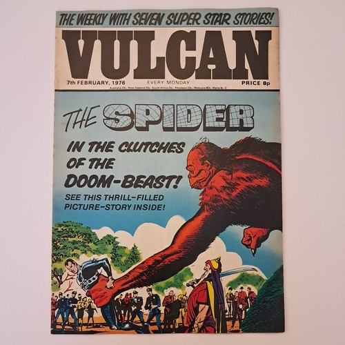Vulcan comic 7th february - comic,