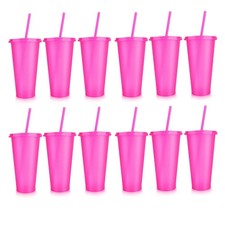12 Pieces Reusable Cups with