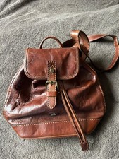 * The Bridge Leather Rucksack – Brand New with Tags, Genuine Italian Backpack