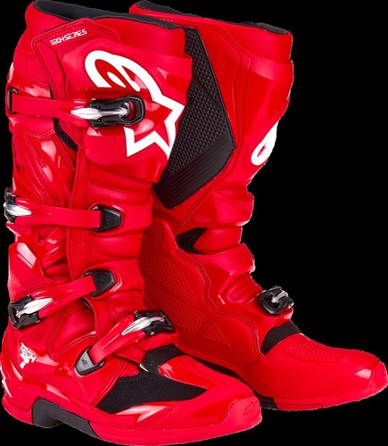 Alpinestars tech boots red - 7,