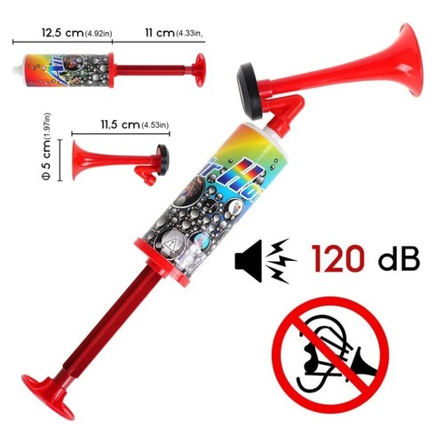 Air horn pump action fog - air,
