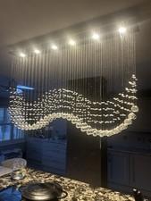 LED Ceiling Crystal Modern Luxury Chandelier Kitchen Lighting