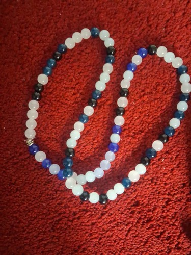 Handcrafted 8mm glass bead - 8mm,