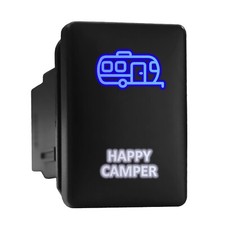 HAPPY CAMPER Blue/White