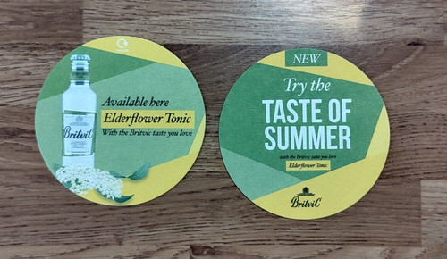 Britvic drink mats - 10,