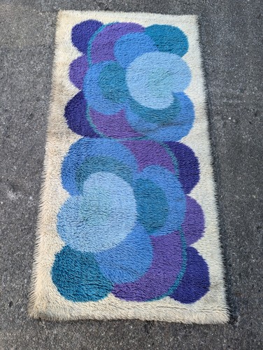Vintage carpet rug - vintage, x