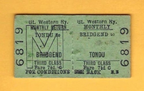 Great western railway ticket - great,
