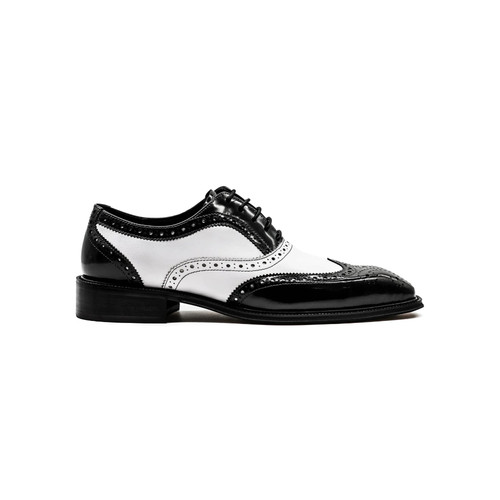 Men retro black - retro, white