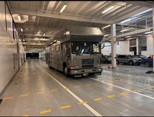 Volvo FL 10 Race Transporter, Motorhome , Sidecar , Awning, Camper, Traveling