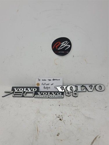Volvo 780 bertone rear emblem - 780,