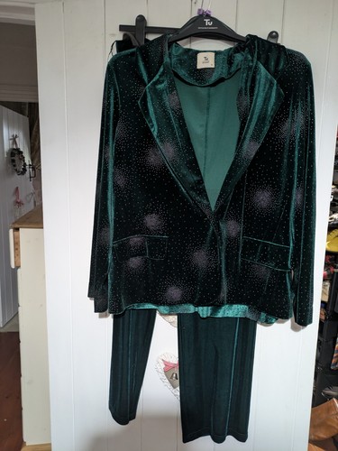Tui trouser suit green with - tui,