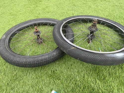 Salt bmx bike wheels pair - bike,