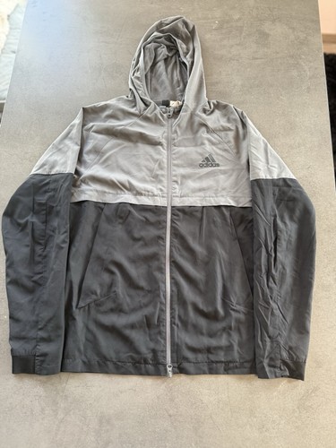 Adidas windbreaker jacket grey - adidas,