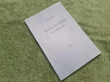 Vintage 1975 Naval Ratings