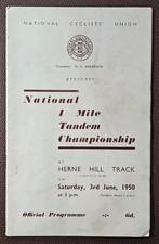 1950 National 1 Mile Tandem