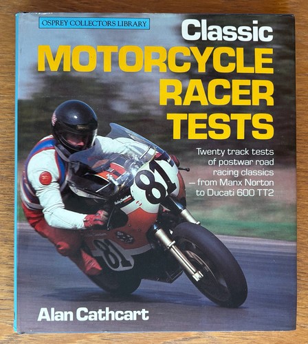 Classic motorcycle racer tests - motorcycle,