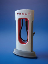 Tesla | Supercharger | V2|  Phone Charger cable stand | Tesla Gift