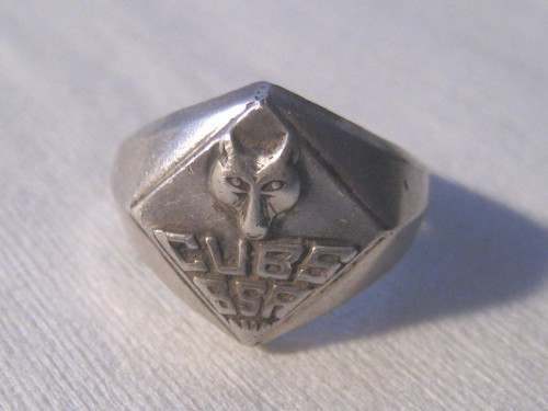 Vintage sterling silver cubs - vintage,