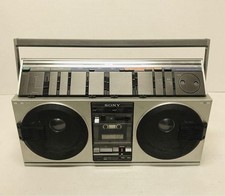 Sony CFS-99 Vintage Boombox Radio Cassette Recorder Working Japan