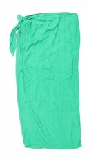Zara Women’s Green Wrap Midi