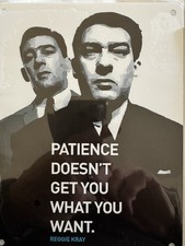 TIN SIGN PHOTO OF THE KRAY