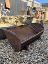 Antique cast iron trough - antique,