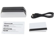 3 Tracks Card Reader USB Interface Mini Magnetic Stripe Reader For ID Credit UK