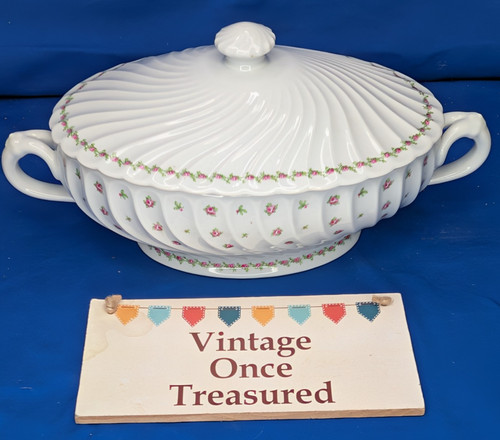 Haviland limoges pink rosebud - limoges,