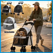 Pet Travel Stroller Dog Cat