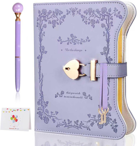 Diary with lock - diary, girls