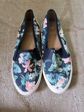 F&F Floral Flat Shoes Slip Ons
