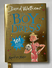 David Walliams SIGNED The Boy in the Dress 10th Anniversary First Ed First Imp