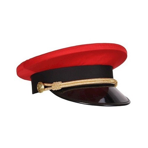 Red porters hat - red,