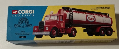 Corgi esso scammell - scammell, highwayman