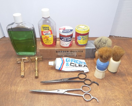 Vintage mid century barber - vintage,