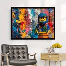 Lego Racing Driver Framed