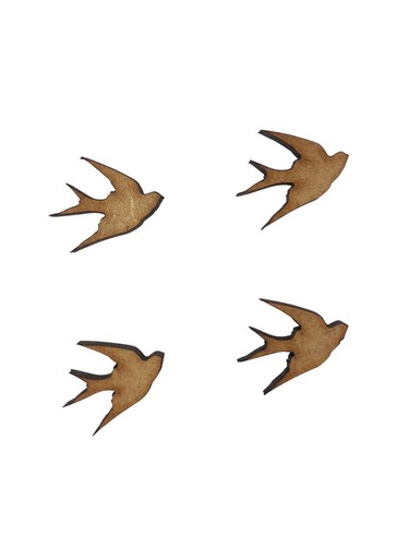 30x swallow bird 2cm - swallow,