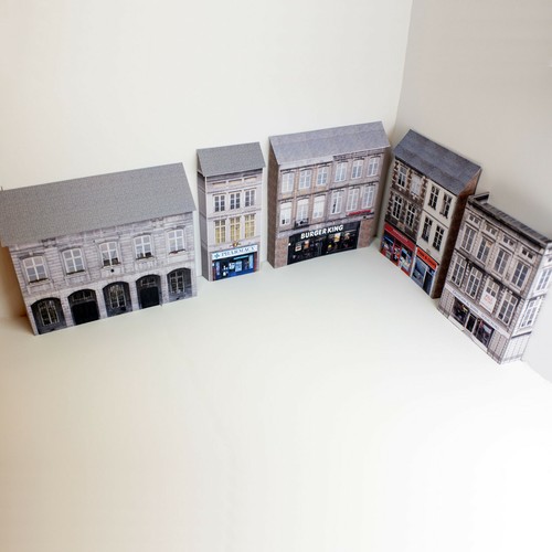 Gauge buildings town pack - pack, of