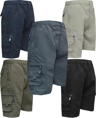 Mens elasticated waist cargo - mens,