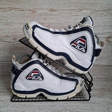 Fila 96 Grant Hill 2 Size UK Mens 5 White Peacoat Red Trainers Shoes Youth