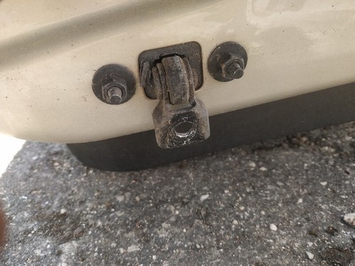 Rear right door check - rear,