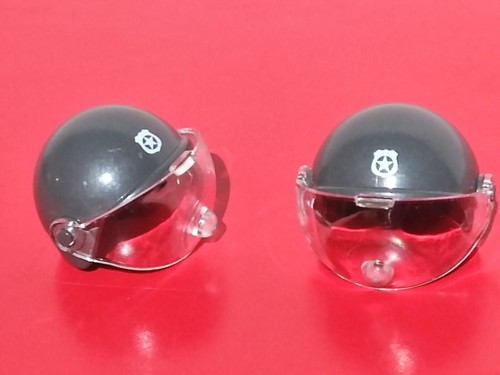 Playmobil riot helmets - x2,
